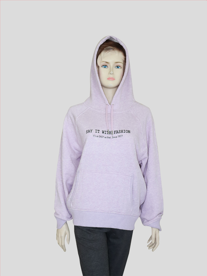Women Hoodie Jacket Without Zipper
