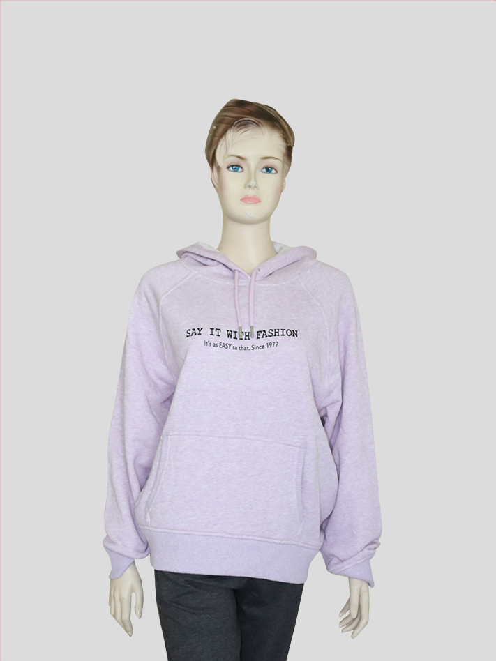 Women Hoodie Jacket Without Zipper