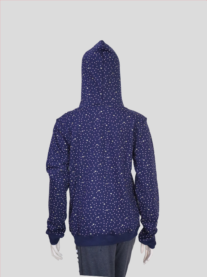 Women Hoodie Jacket With Zipper