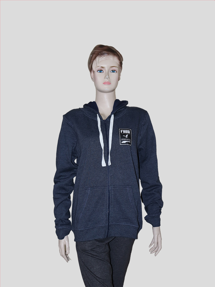 Women Hoodie Jacket With Zipper