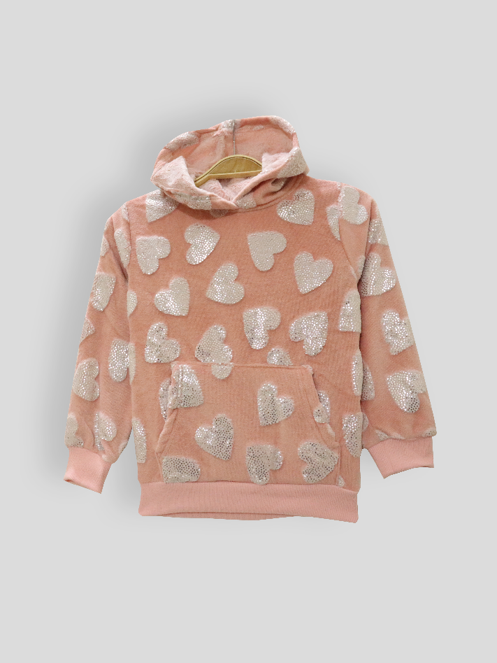 Girls Hoodie Jacket sherpa