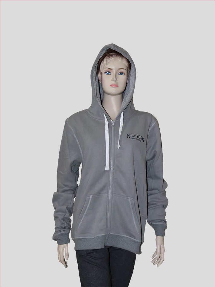 Women Hoodie Jacket With Zipper